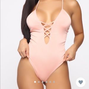 Fashion Nova open to it all bodysuit